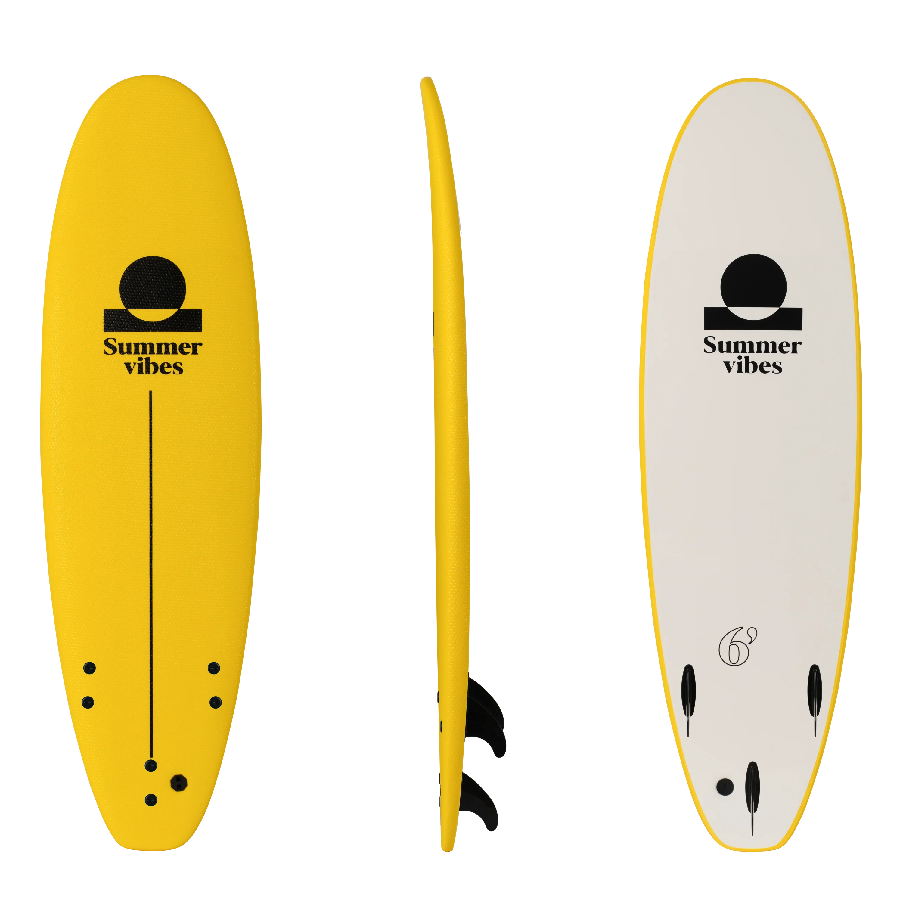 Summer vibes Stable Table Softboard – Learn to Surf Board