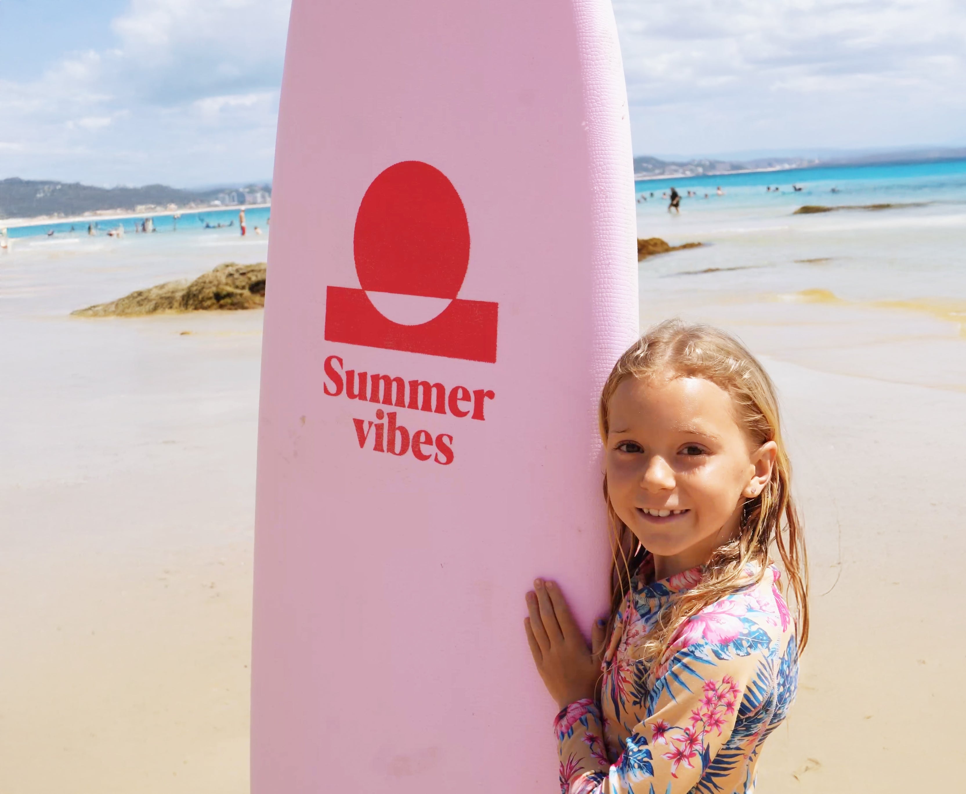 Summer vibes kids softboards