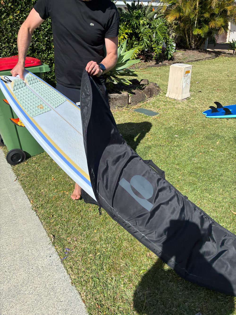 Summer vibes Lite Shortboard Surfboard Boardbag - Summer vibes