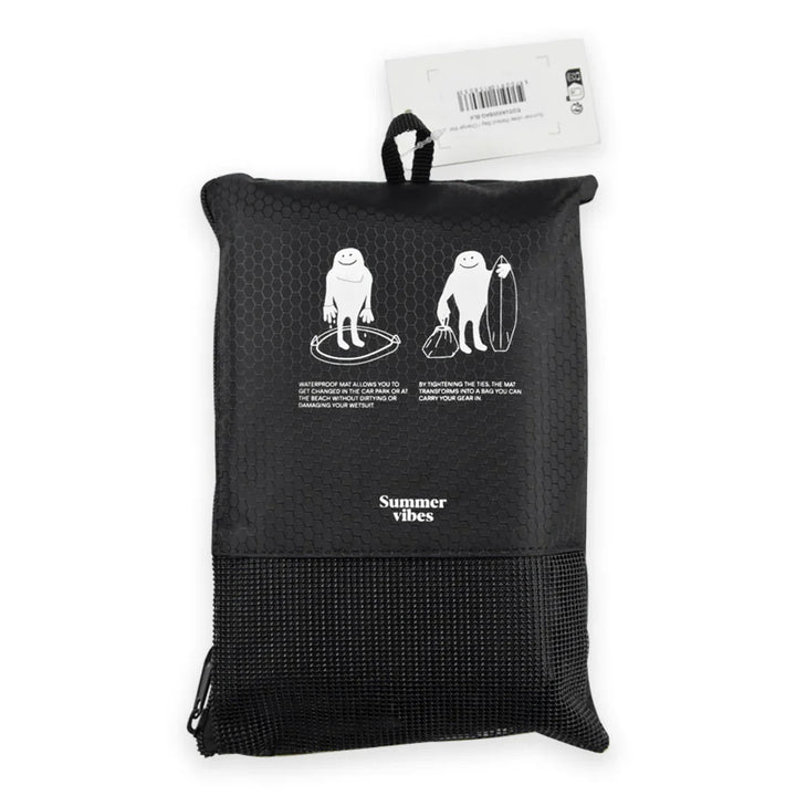 Summer Vibes Wetsuit Change Mat Beach Wet Dry Bag - Summer vibes