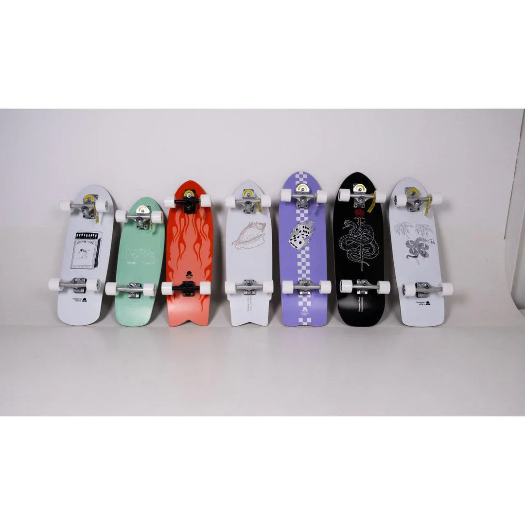 Summer vibes powered by Smoothstar Devotion Surf Skate Skateboard - Summer vibes