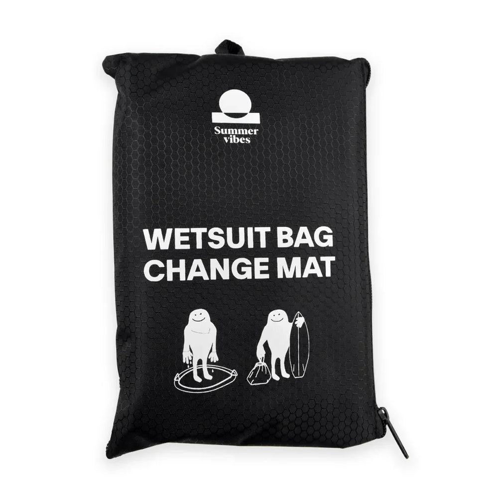 Summer Vibes Wetsuit Change Mat Beach Wet Dry Bag - Summer vibes