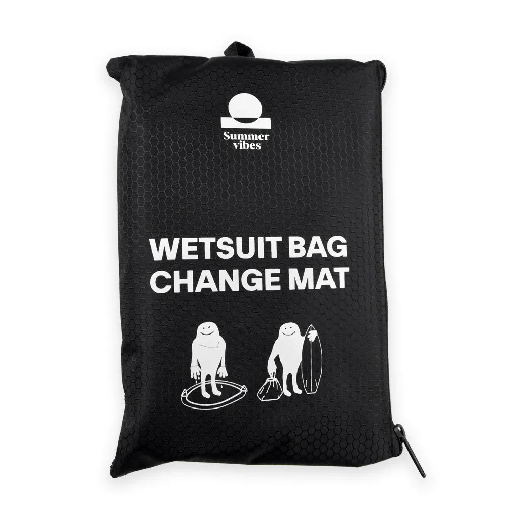 Summer Vibes Wetsuit Change Mat Beach Wet Dry Bag - Summer vibes