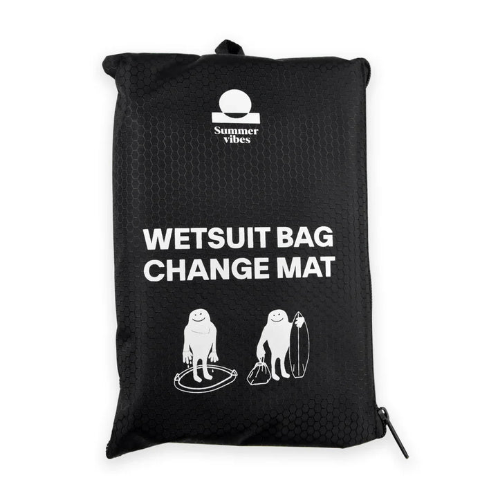 Summer Vibes Wetsuit Change Mat Beach Wet Dry Bag - Summer vibes