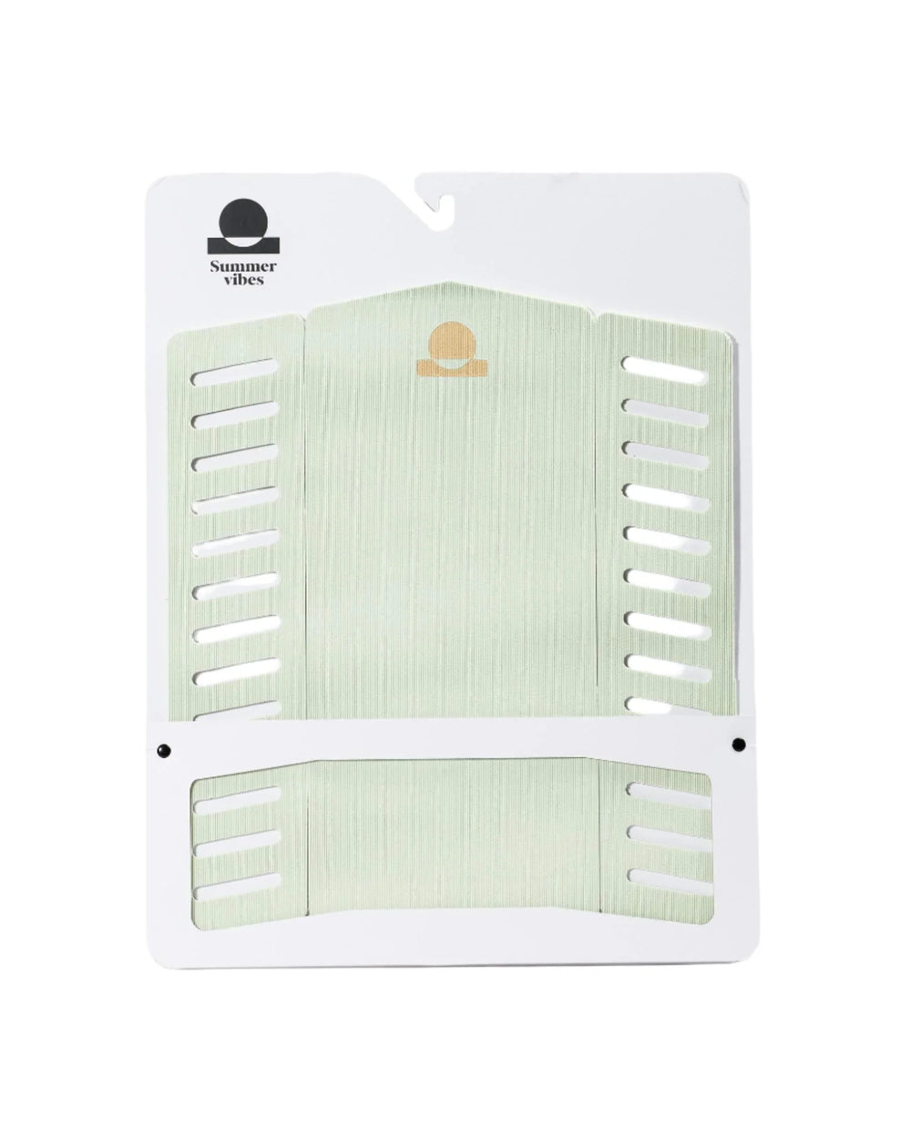 Summer Vibes Session Front surfboard deck grip traction pad - MINT TAN - Summer vibes