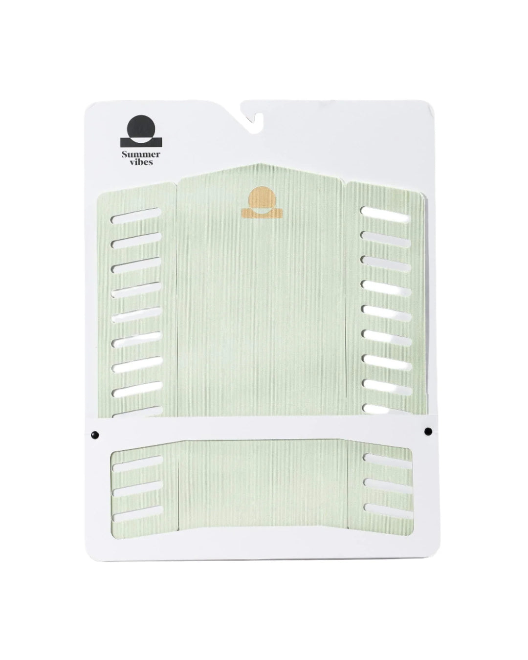 Summer Vibes Session Front surfboard deck grip traction pad - MINT TAN - Summer vibes