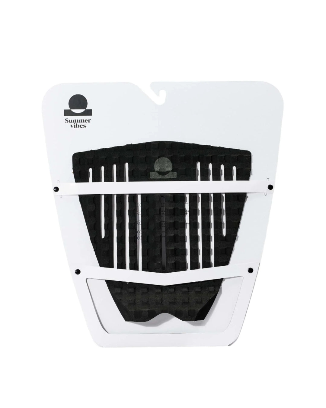 Summer vibes Session 1-Piece surfboard deck grip traction pad - Black - Summer vibes