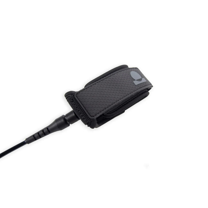 Summer vibes Session 9ft Longboard Surfboard Ankle Leash Leg rope - Black - Summer vibes