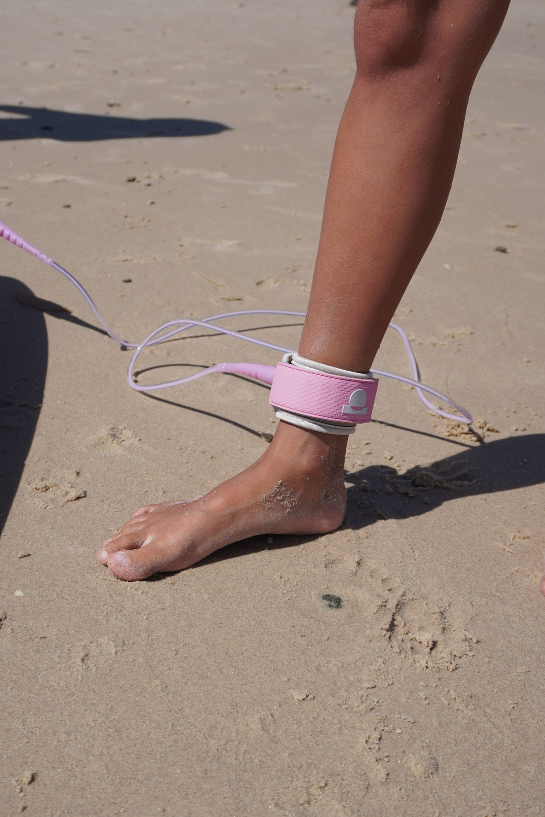 Summer vibes Session 8ft Surfboard Leash Leg rope - Pink