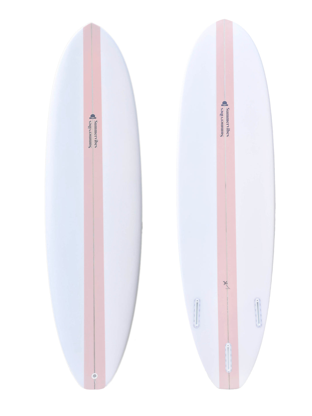 Summer vibes Mini Mal Funboard Surfboard - Pink