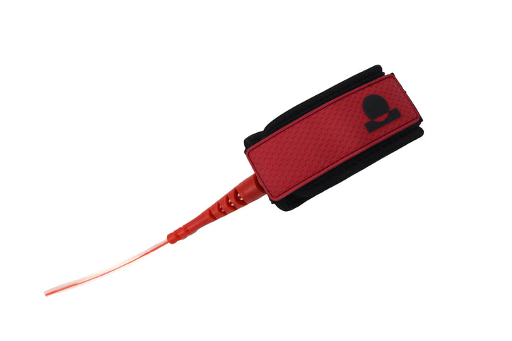 Summer vibes Session 5ft Surfboard Leash Leg rope - Red Clear - Summer vibes