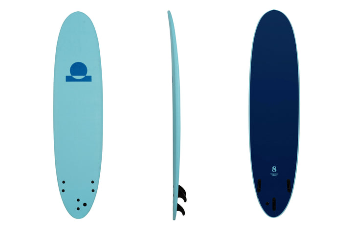 Summer Vibes Mini Mal 8' Softboard - Blue Blue - Summer vibes