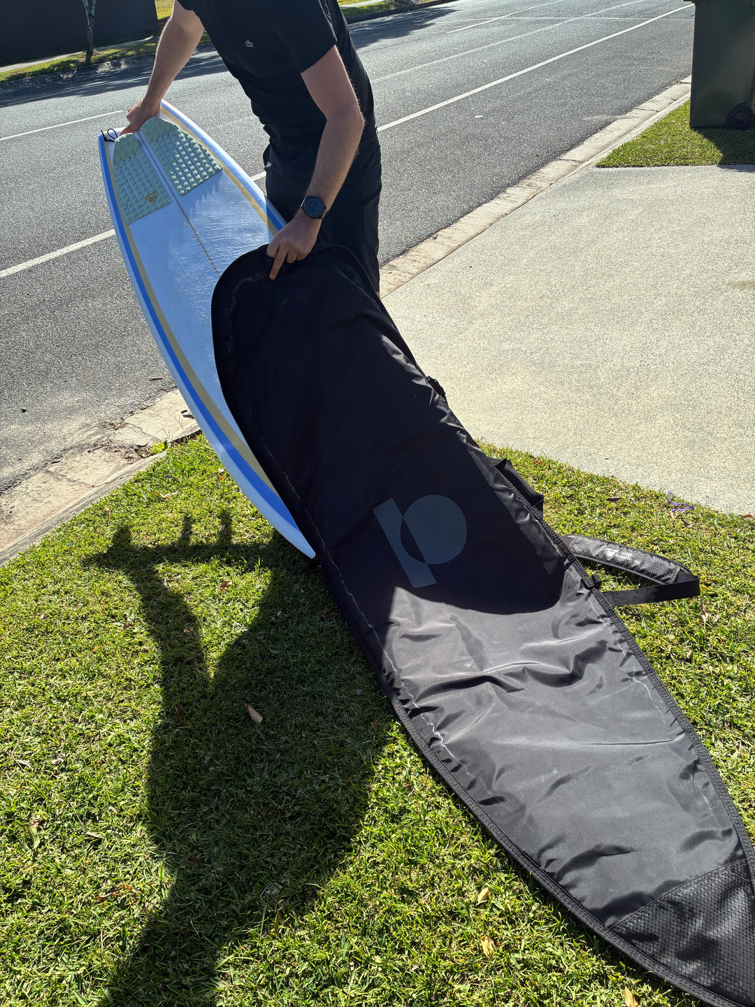Summer vibes Lite Shortboard Surfboard Boardbag - Summer vibes