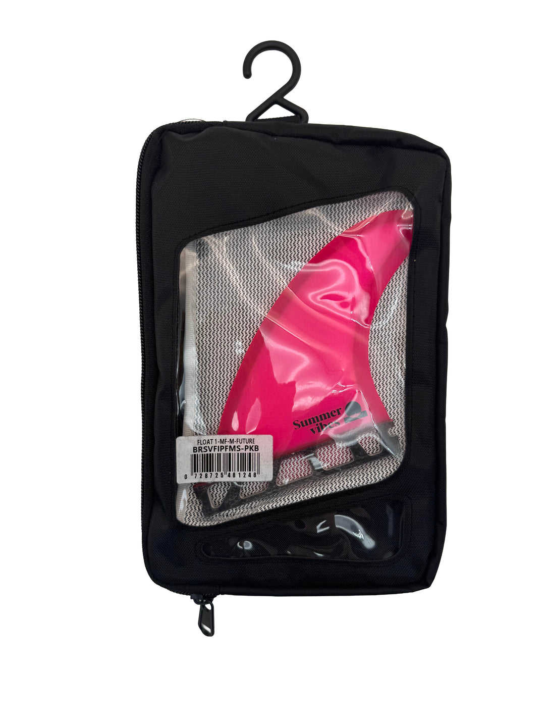Summer vibes Power Floating Thruster 3-Fin Set Medium Future Compatible Pink
