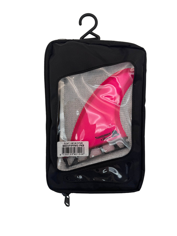 Summer vibes Power Floating Thruster 3-Fin Set Medium Future Compatible Pink