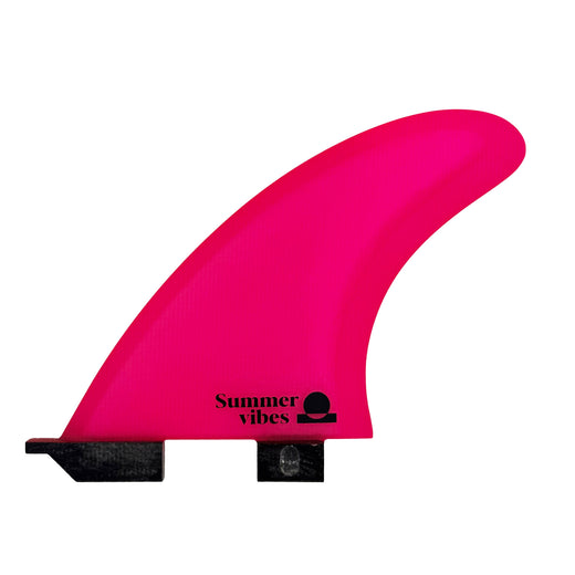 Summer vibes Power Floating Thruster 3-Fin Set Small FCSii Compatible – Pink