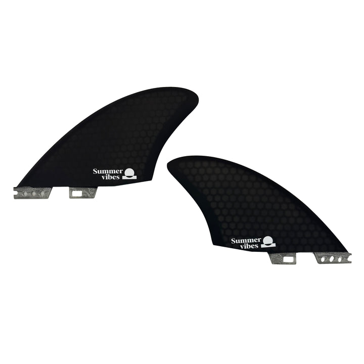 Summer vibes Twin Fin K1 Keel Set FCSii Compatible – Honeycomb Fibreglass