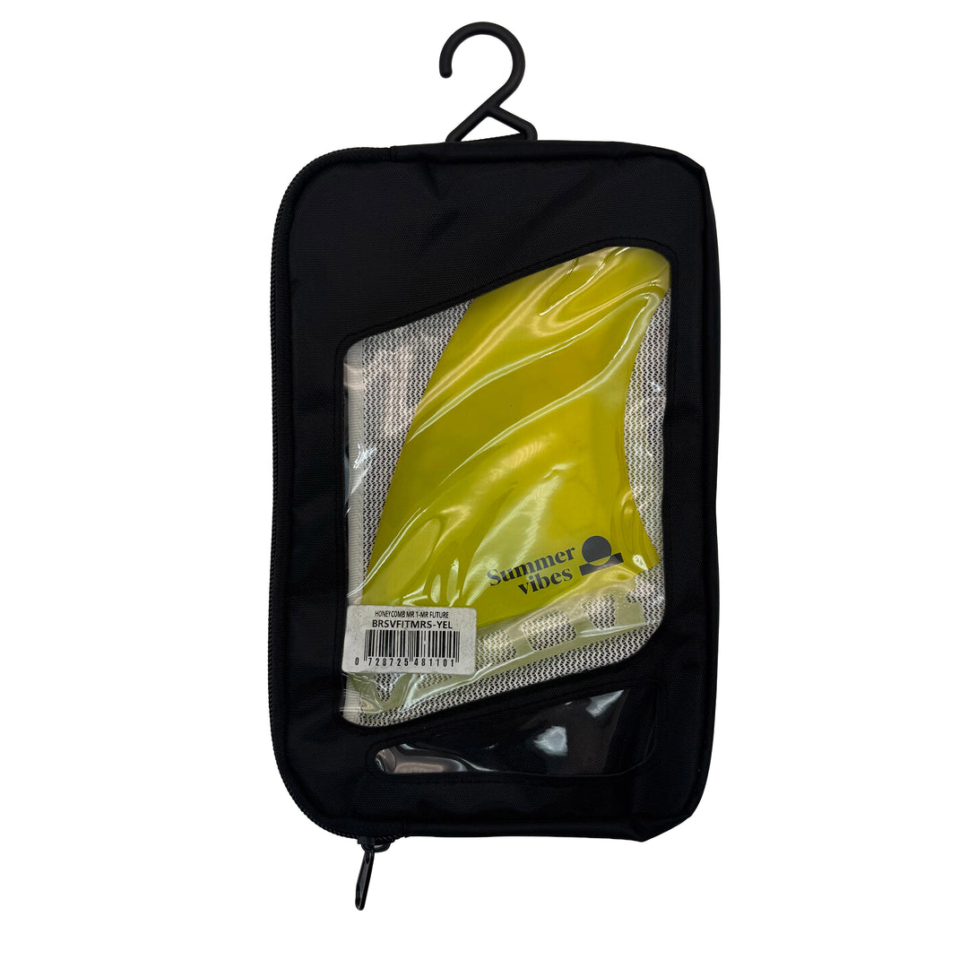 Summer vibes Twin Fin MR1 Set Future Compatible – Honeycomb Fibreglass Yellow