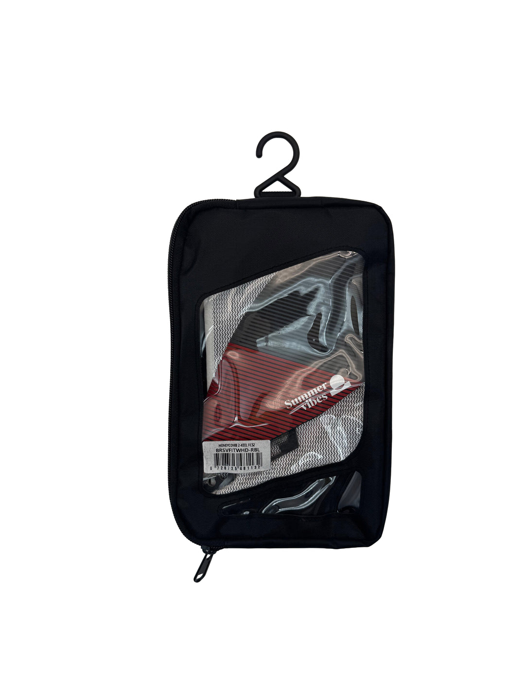 Summer vibes Twin Red K2 Keel 2-Fin Set FCSii Compatible – Fibreglass