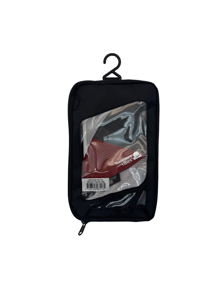 Summer vibes Twin Red K2 Keel 2-Fin Set FCSii Compatible – Fibreglass