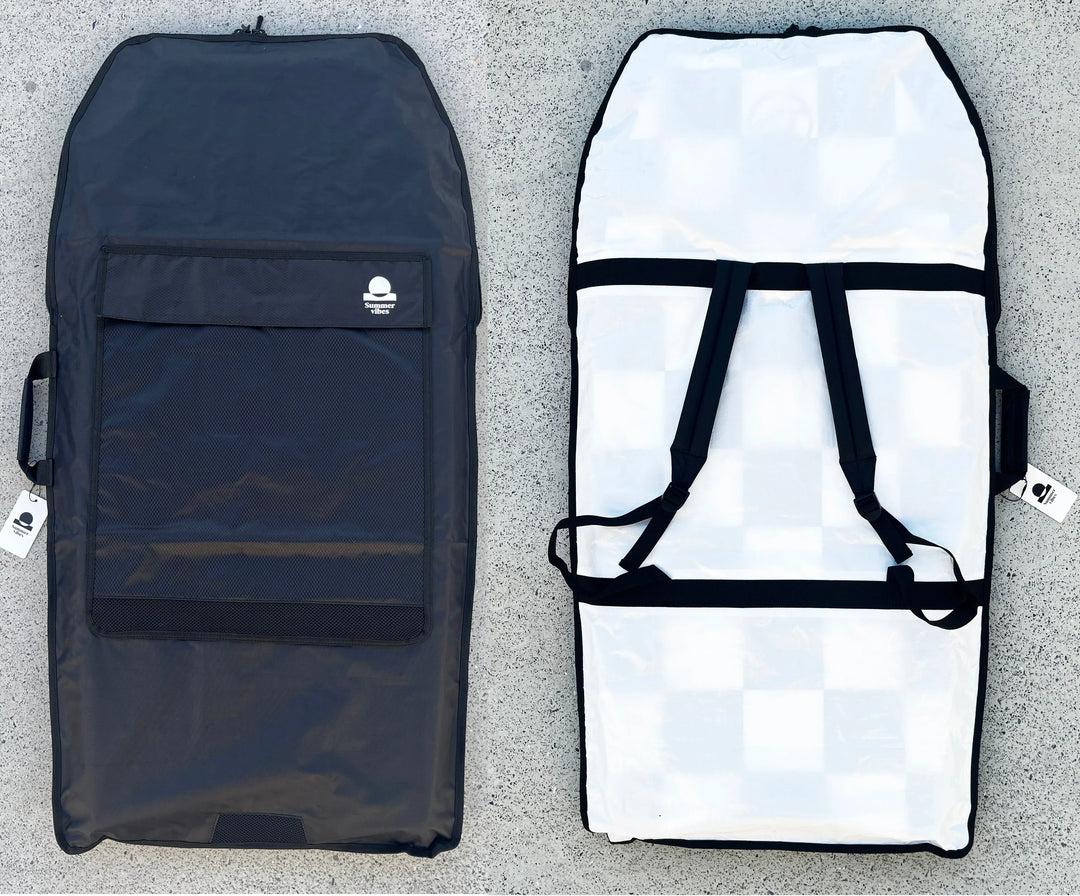 Summer Vibes Lite Bodyboard Backpack Boardbag - Black - Summer vibes