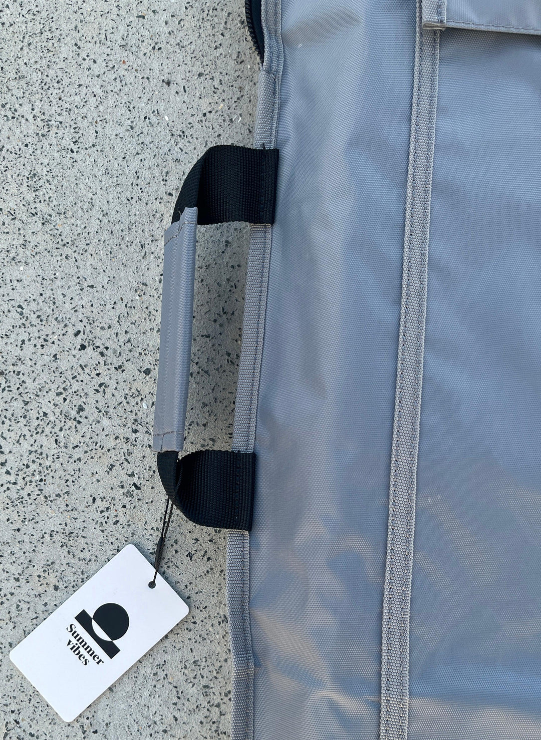 Summer Vibes Lite Bodyboard Backpack Boardbag - Grey - Summer vibes