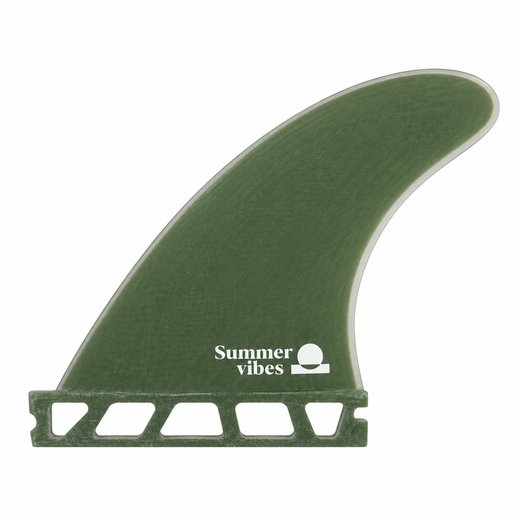 Summer vibes Performer Thruster 3-Fin Set Medium Future Compatible – Olive