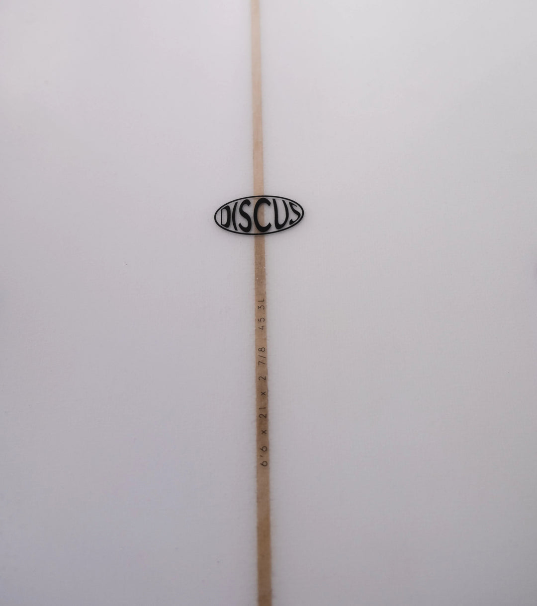 Summer vibes Discus Egg Round Tail Surfboard - Black rail