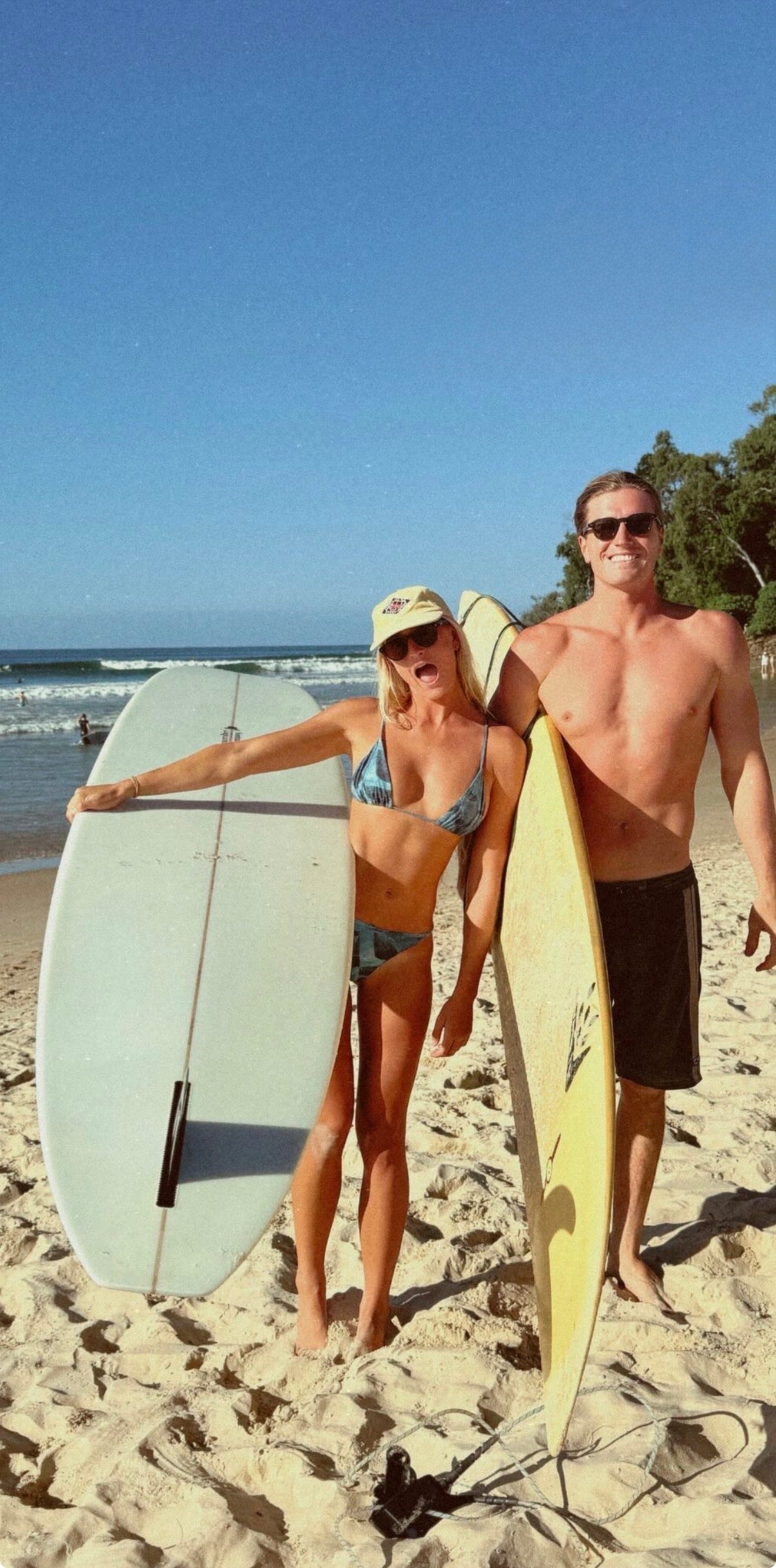 Classic 9'1 Noserider Single Fin Mal Surfboard | Summer vibes