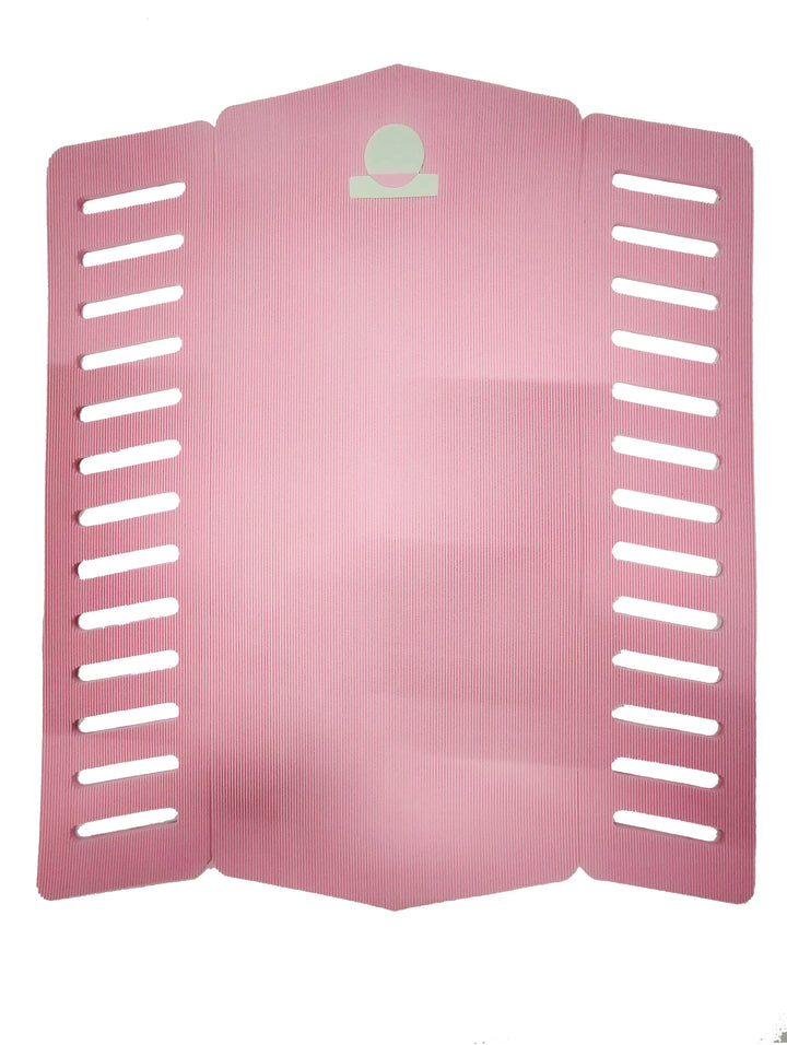 Summer vibes Session Front surfboard deck grip traction pad - Pink mint