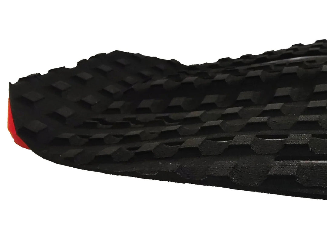 Summer vibes Session 3-Piece GROM SIZE surfboard deck grip traction tail pad - Red - Summer vibes