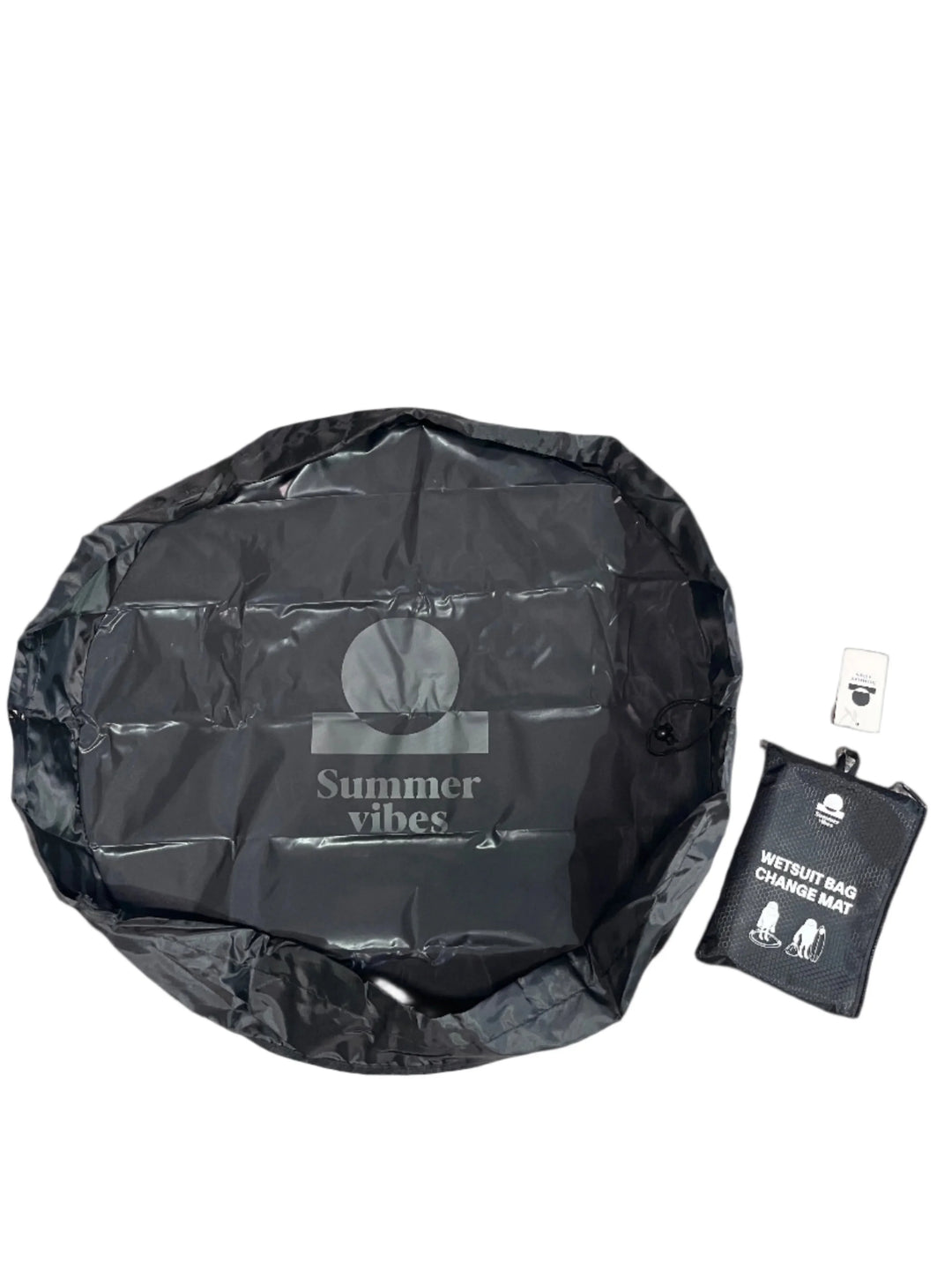 Summer Vibes Wetsuit Change Mat Beach Wet Dry Bag - Summer vibes