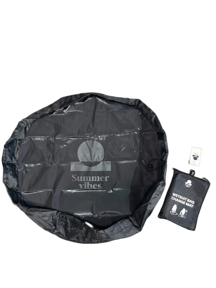 Summer Vibes Wetsuit Change Mat Beach Wet Dry Bag - Summer vibes