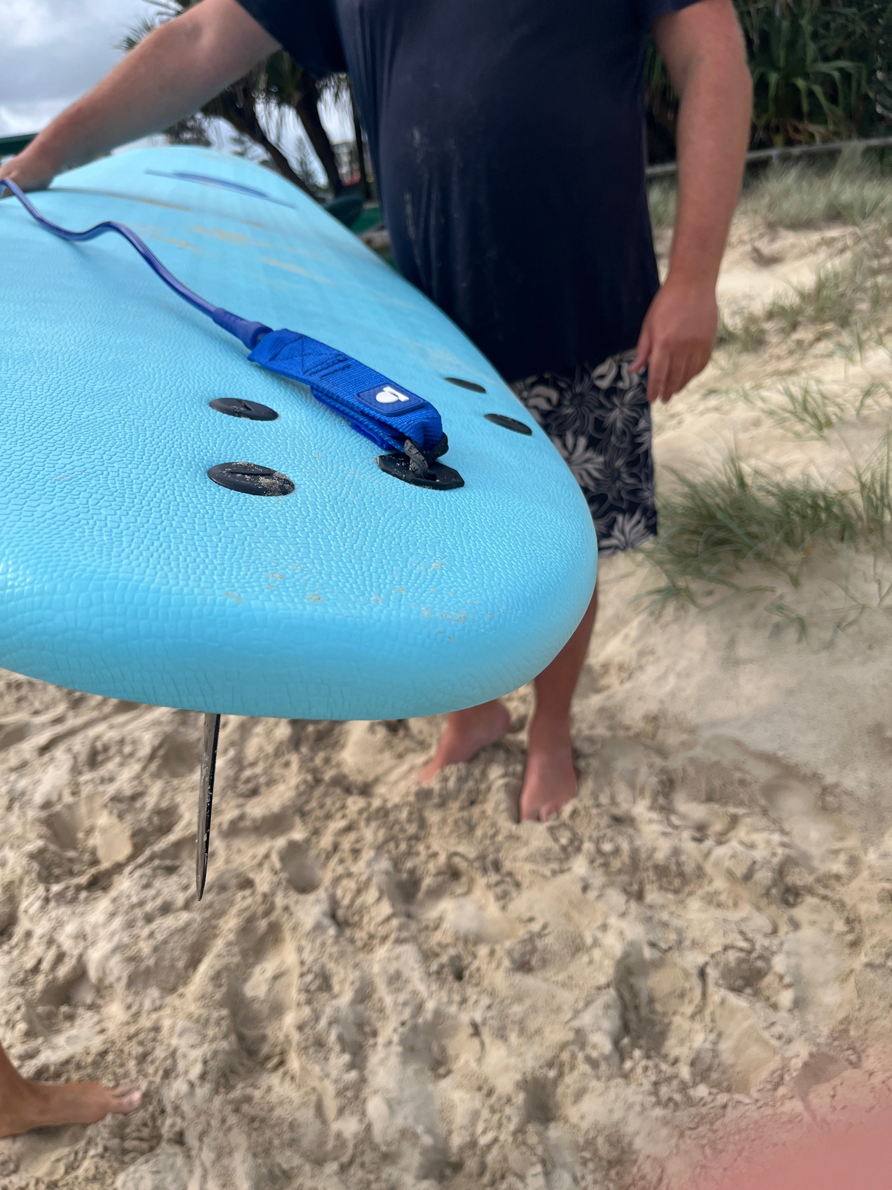 7ft Soft Top Beginner Surfboard Blue | Summer vibes
