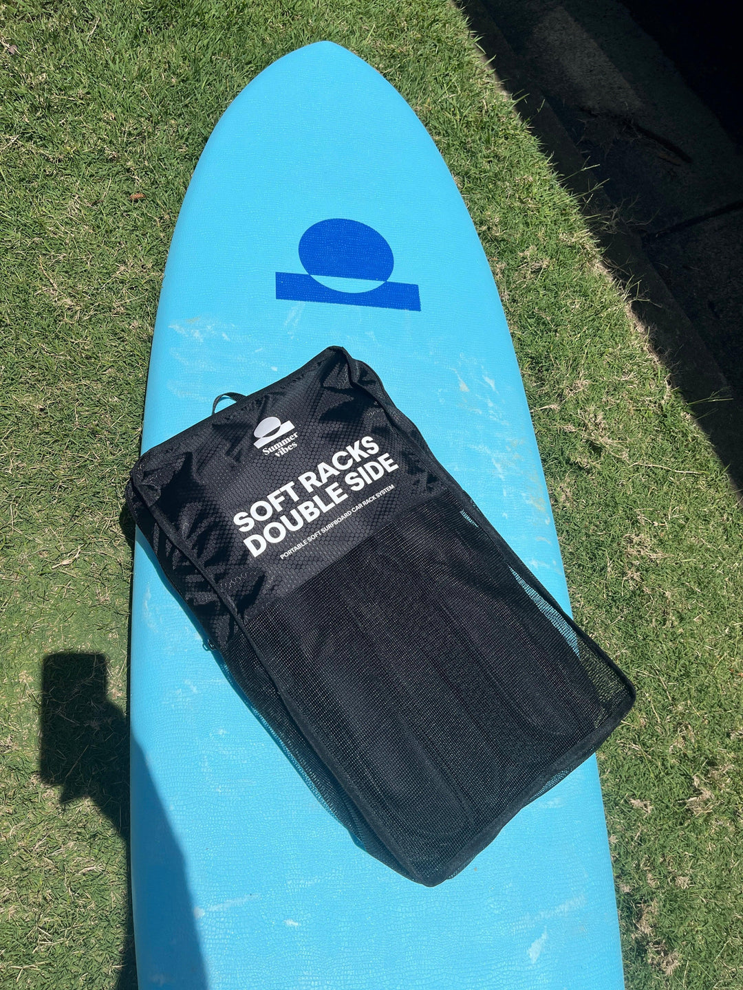 Summer Vibes Soft Surfboard Roof Racks - Double side - Summer vibes