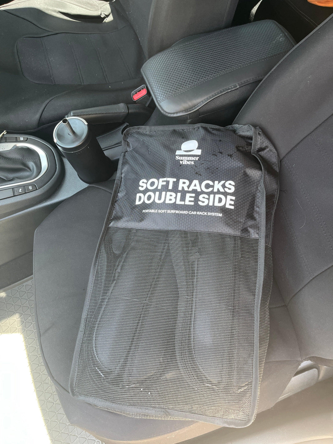 Summer Vibes Soft Surfboard Roof Racks - Double side - Summer vibes