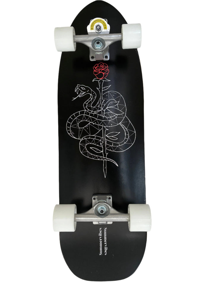 Summer vibes powered by Smoothstar Devotion Surf Skate Skateboard - Summer vibes