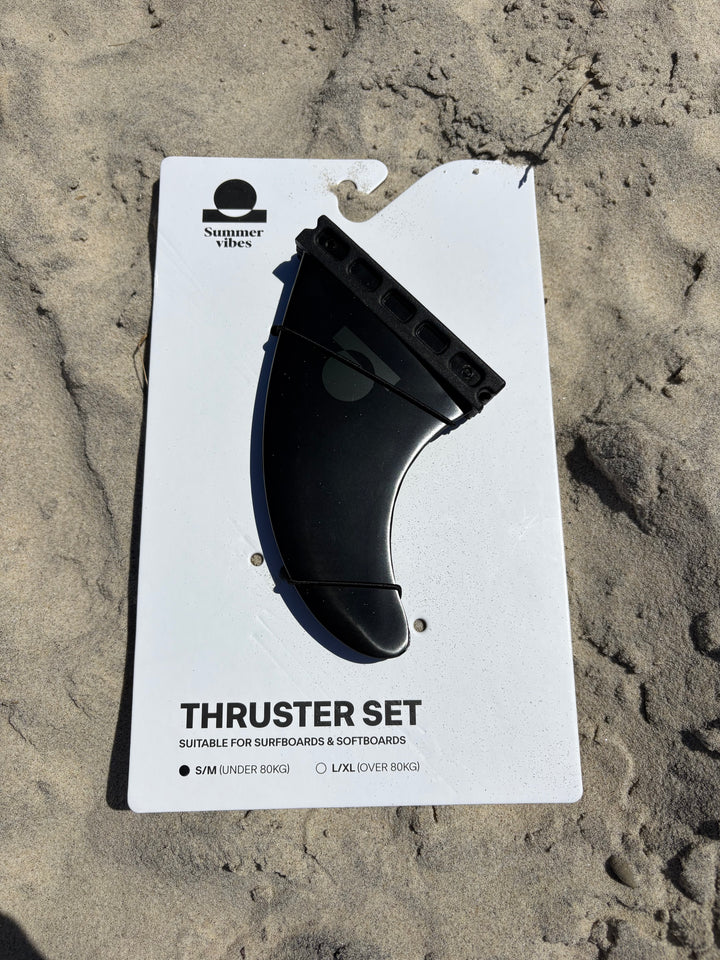 Summer vibes Session Thruster Fins (set of 3) Small-Medium Single Tab FuturCompat