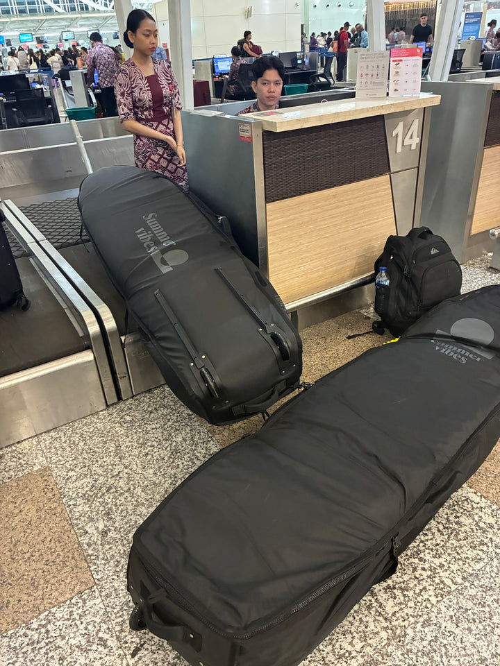 Summer vibes Premium Wheely Travel Cover 3-4 Surfboard Boardbag