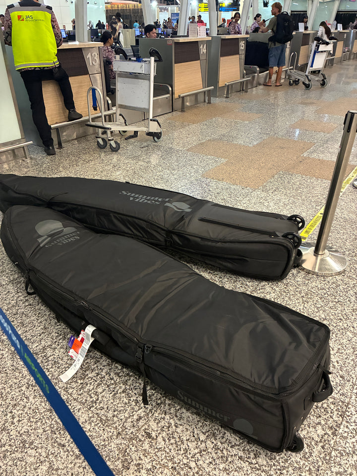 Summer vibes Premium Wheely Travel Cover 3-4 Surfboard Boardbag