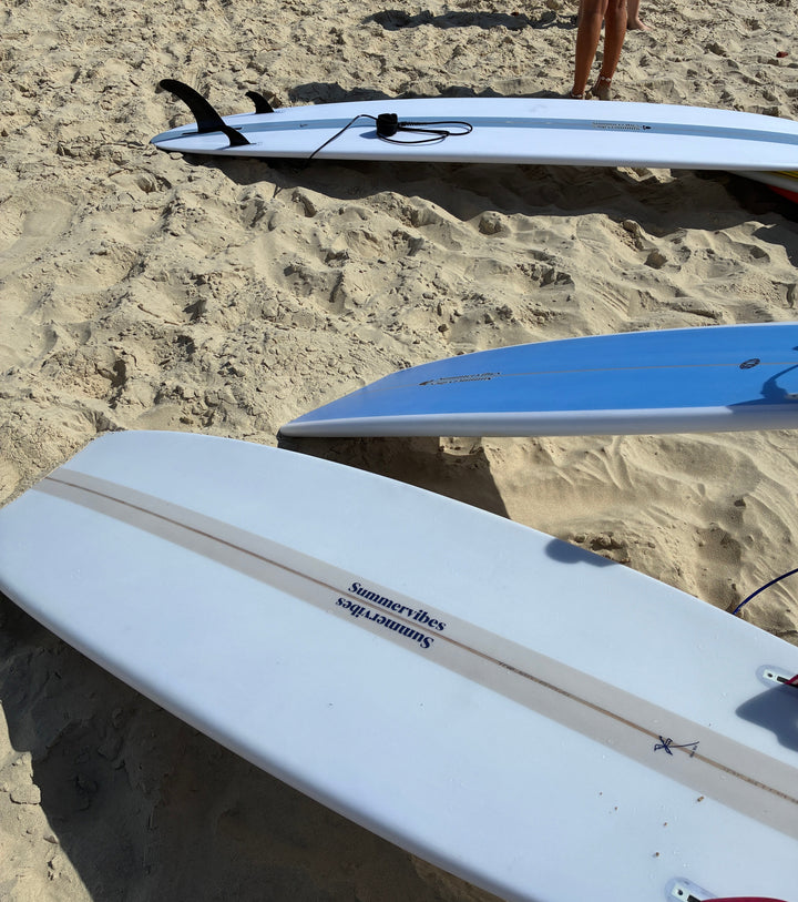 Summer vibes Mini Mal Funboard Surfboard - Beige