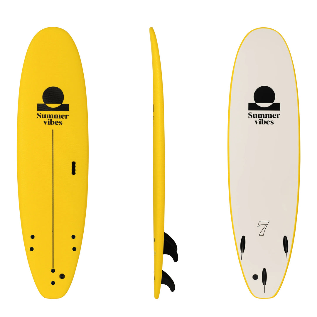 Summer vibes Stable Table Softboard on white