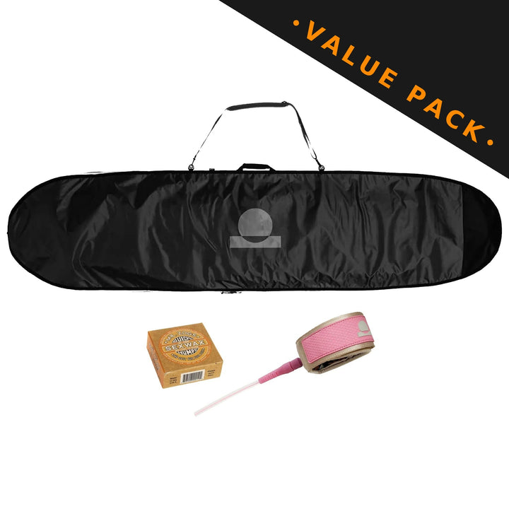 Longboard Leash &amp; Board Cover – VALUE PACK SAVE+20%