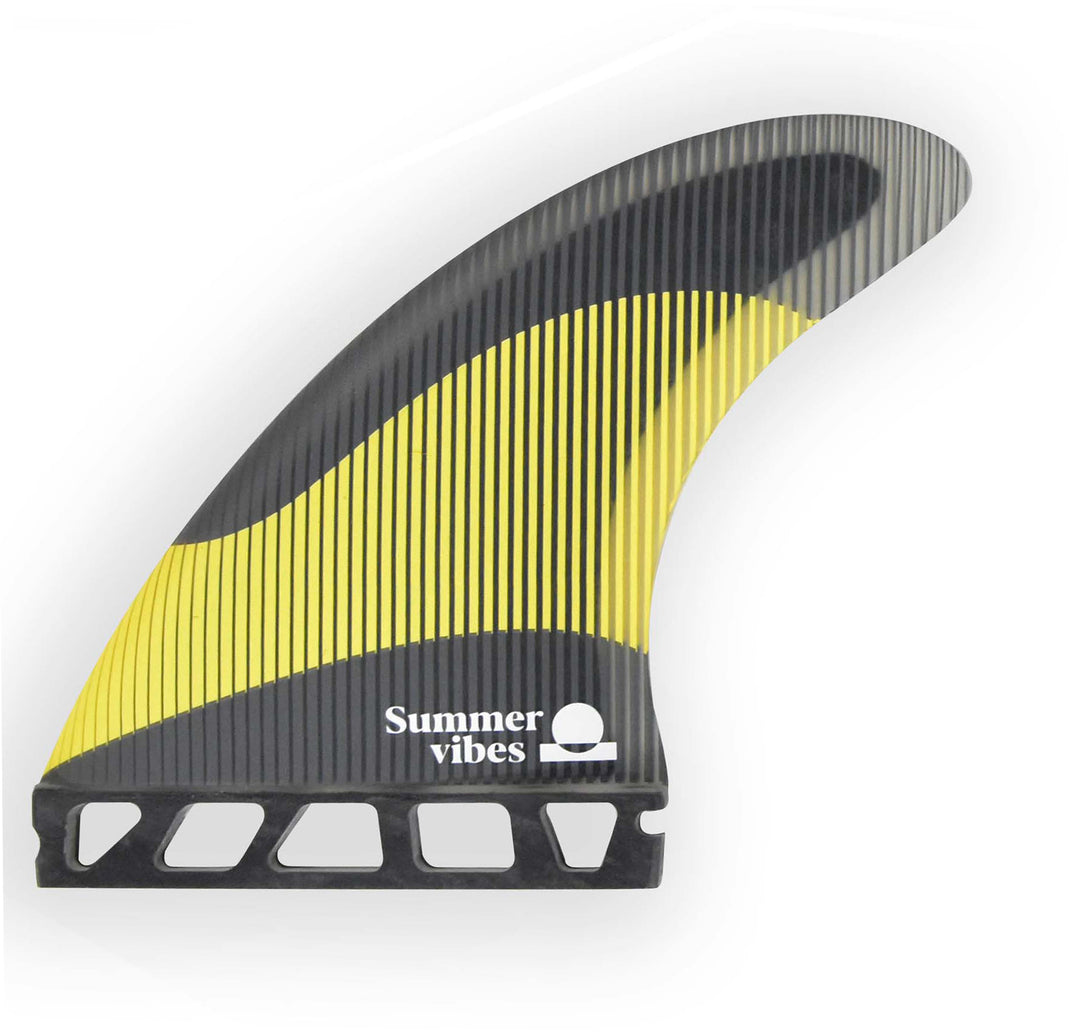 Summer vibes Power Thruster 3-Fin Set Large FuturCompatible