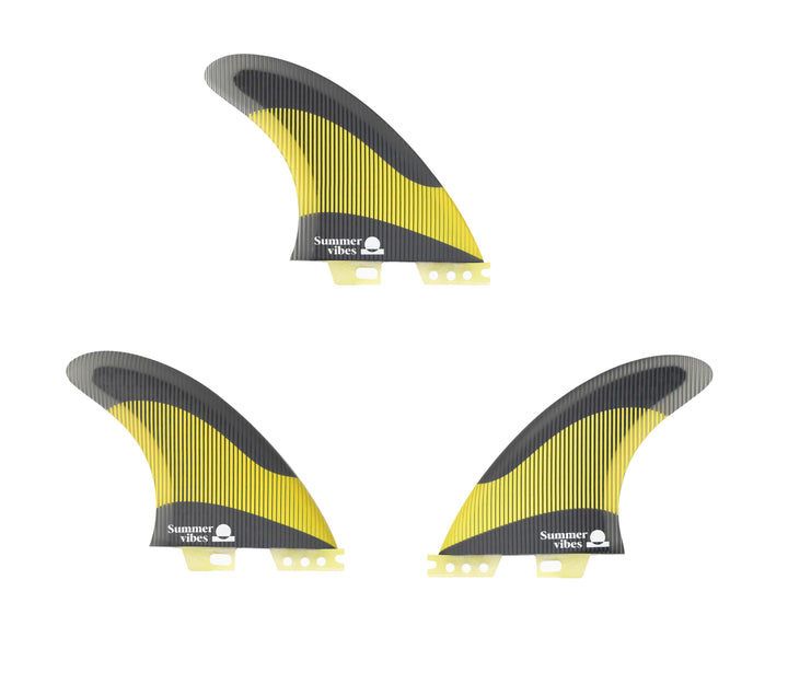 Summer vibes Power Thruster 3-Fin Set Medium FCiiCompatible