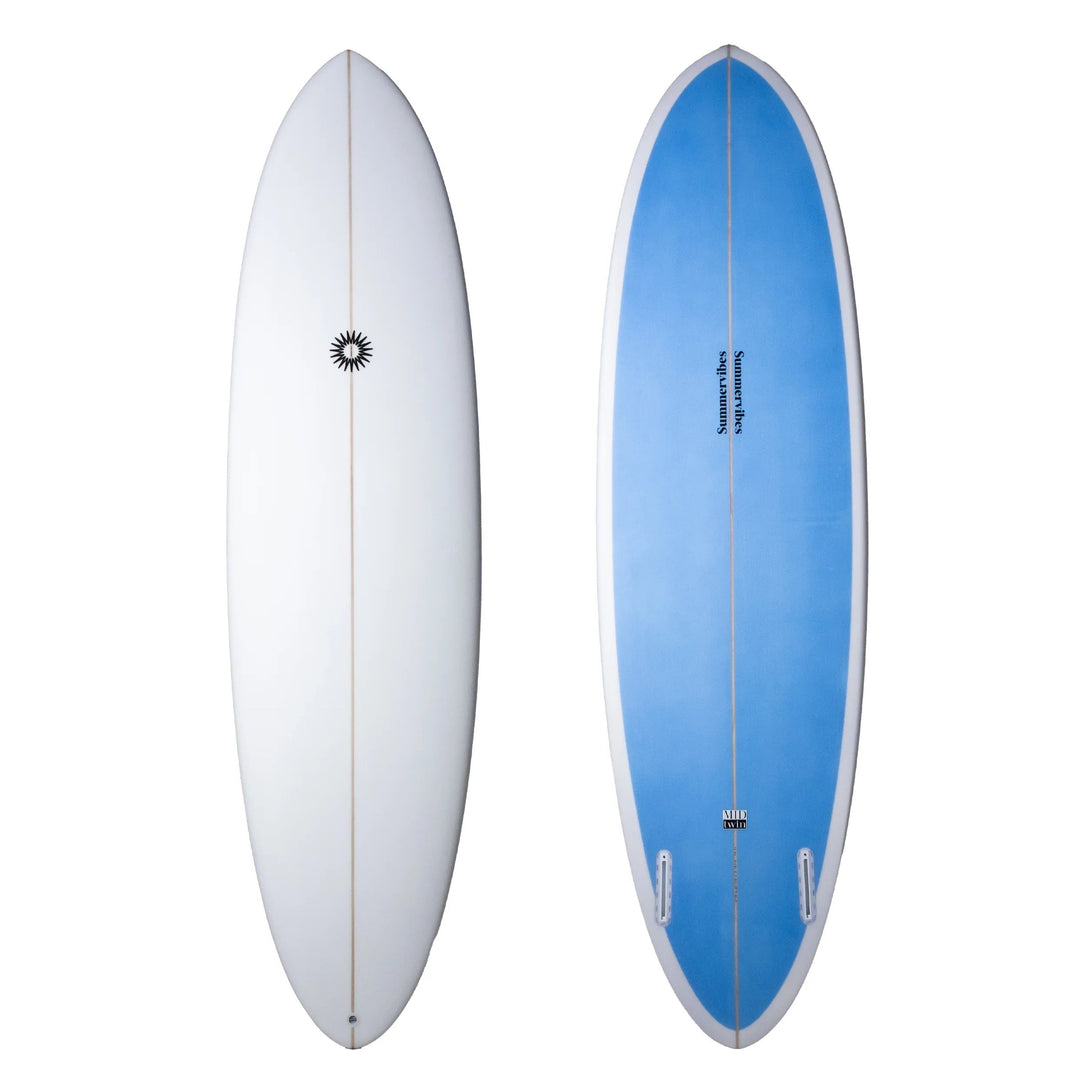 Summer vibes Mid Twin Surfboard - Summer vibes