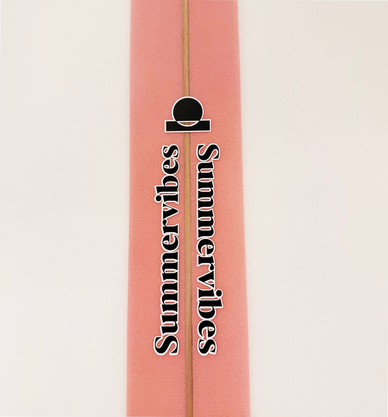 Summer vibes Mini Mal Funboard Surfboard - Pink