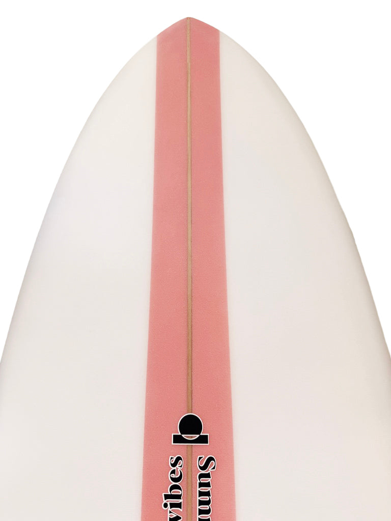 Summer vibes Mini Mal Funboard Surfboard - Pink