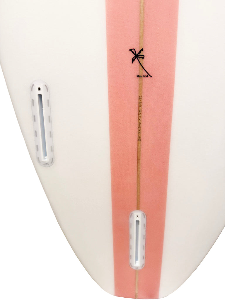 Summer vibes Mini Mal Funboard Surfboard - Pink