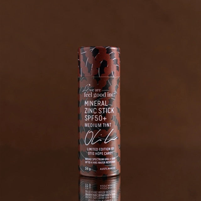 We Are Feel Good Inc × Otis Carey – Mineral Zinc Stick SPF50+ Medium Tint